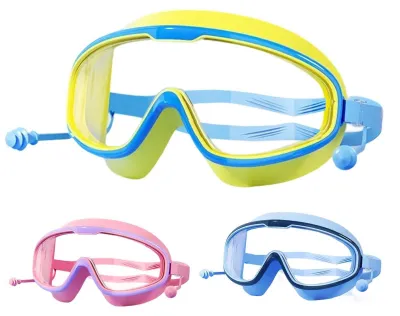 Produktbild von Verstellbare Schwimmbrille für Kinder mit Anti-Beschlag-Beschichtung für klare Sicht