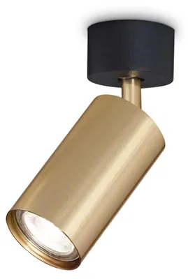 Obrázek produktu pro IdealLux 244662 DYNAMITE PL1 stropné/nástenné svietidlo (spot) GU10 1x28W IP20 mosadz