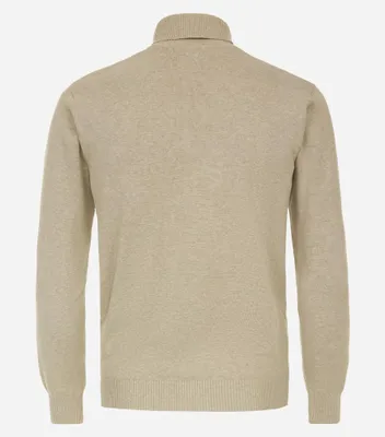 Produktbild von Redmond - Herren Rollkragen Pullover (501), Größe:4XL, Farbe:Beige (212)