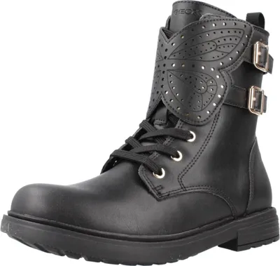 Produktbild von Geox Mädchen Stiefeletten J369QN 000BC C9999 Farbe: Schwarz Größe: 38