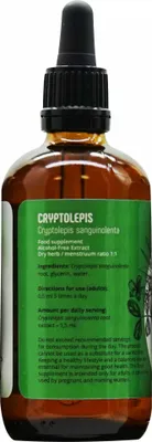 Produktbild von Cryptolepis alkoholfreier Extrakt 1:1 (100ml)