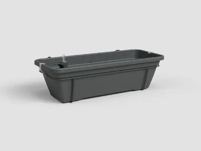 Obrázek produktu pro Artevasi Venezia L Plant Box Balcony Kit Sws, Antracit, 18 l, 243 mm, 579 mm, 220 mm, 4 kusů