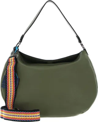 Produktbild von Gabs Leder Umhängetasche Schultertasche Angelique TG Ruga Black Bag Salice khaki