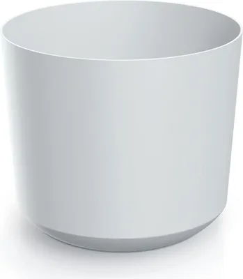 Image de TUBO Pot de fleurs 33,8 cm - couleur : blanc