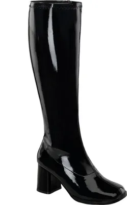 Produktbild von GOGO-300WC Damen Boots von Funtasma, Schwarz Lack , EU 39, US 9