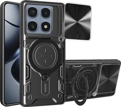 Produktbild von Techsuit CamGuard Pro Back Cover Hülle für Xiaomi 14T Pro - Schwarz