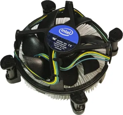 Image de Ventilateur pour dissipateur thermique de processeur Intel LGA115x, 1156, 1155, 1200, 1150, 1151 (V1, V2)