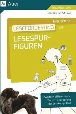 Produktbild von Leseförderung mit Lesespurfiguren Englisch 5-6