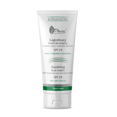 Zdjęcie produktu dla Ava Laboratorium Lagodzacy krem do twarzy z hesperydyna i wakrotka azjatycka SPF25, 200ml