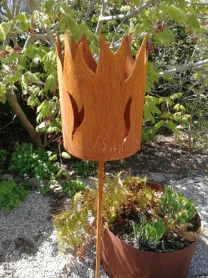 Immagine prodotto di Torcia da giardino in acciaio inox Hera