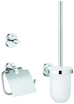 Image de GROHE Set d’accessoires 3 en 1 ESSENTIALS Chromé Essentials 40407001