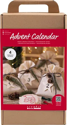 Obrázok produktu pre Creativ Company Adventný kalendár vyšívanie kreatívne darčeky Vianoce