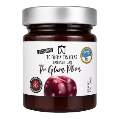 To Filema Tis Lelas Pflaumenkonfitüre 240 g auf weißem Grund