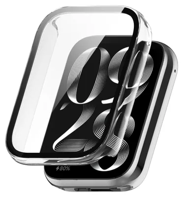 Produktbild von Smartwatch Hülle + Schutzglas für Xiaomi Smart Band 10 Pro Schutz 9H Transparent