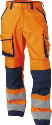 Produktbild von DASSY Warnschutzhose CHICAGO Gr. 64 STANDARD  orange/blau