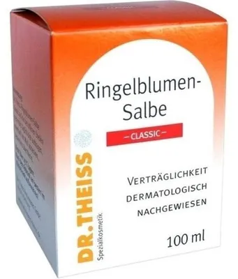 Immagine prodotto di Dr Theiss Unguento alla Calendula Classic protegge e cura la pelle, 100 ml unguento