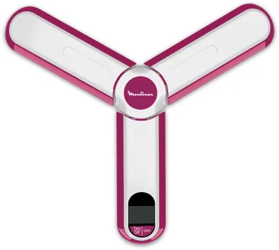 Image de Moulinex INGENIO BN5400 Rose, Blanc Balance de ménage électronique