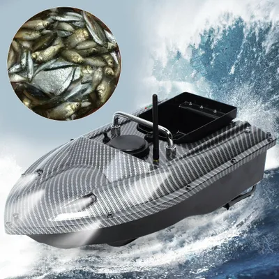 Obrázek produktu pro Rybářské návnady Loď Rybářské návnady Loď Krmení Loď Rybářská loď 500M RC Carbon Bezdrátové dálkově ovládané návnady Háček Posílání Rybářské sporty