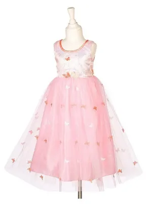 Productafbeelding van Souza Prinses Elise Jurk, roze kinderkostuum, maat 110-122