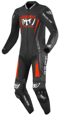 Zdjęcie produktu dla Jednoczęściowy kombinezon motocyklowy Berik Absolute GP, czarno-czerwony, rozmiar 52
