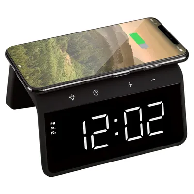 Imagen del producto de AVO+ Despertador y cargador inalámbrico de 10W
