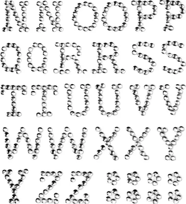 Produktbild von Glorex P&D Buchstabe N-Z crystal