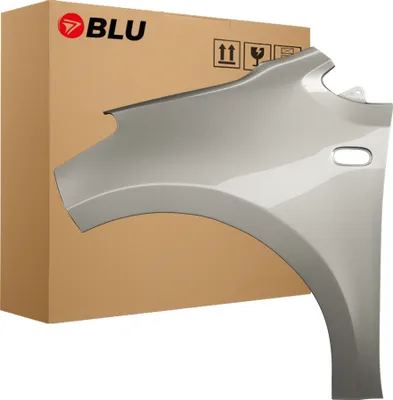 Image de BLU Aile Compatible avec Skoda Citigo LB7W Gauche Silber TungstenSilber | 2012-2019 | Avant | Peint| Prêt à Monter | Acier