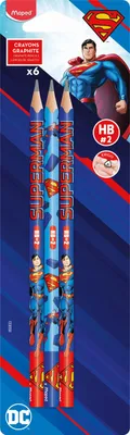 Produktbild von Maped Bleistift SUPERMAN HB 6er Blister