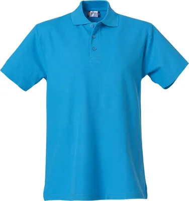 Produktbild von Basic Polohemd für Herren und Damen mit Seitenschlitzen