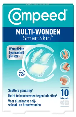Produktbild von Compeed Smartskin Multi-Wund-Mixpack (10 Stück)