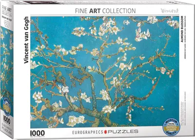 Produktbild von 1000 Teile Puzzle Vincent van Gogh Mandelbaum in Blüte