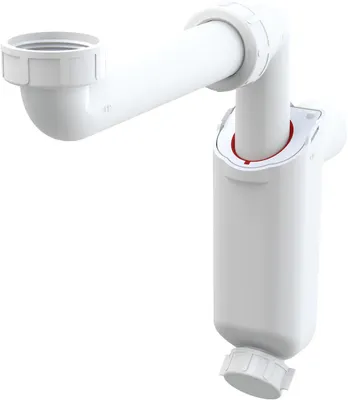Produktbild von Alcadrain Raumsparsiphon für für das Waschbecken DN 32 mit 5/4" Überwurfmutter