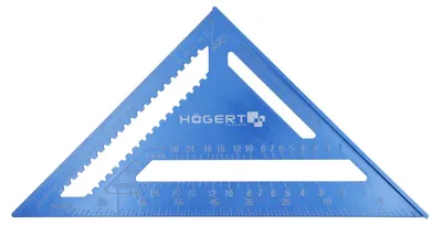 Produktbild von Tischlerwinkel 300mm Högert Technik, Aluminium – Winkel Bau