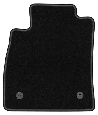Immagine prodotto di Tappetino guidatore in moquette per Ford Fiesta MK8 2017- (hatchback) – 1 pezzo, nero, su misura – Wielganizator BASIC