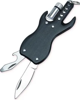 Immagine prodotto di keepdrum Portachiavi KDMT-BK Multitool Guitar nero