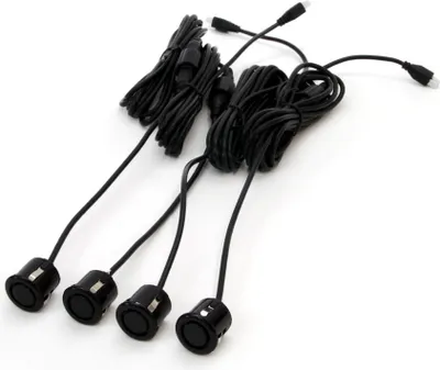 Image de AMiO Aide au stationnement LED 4 capteurs, noir OR 18mm