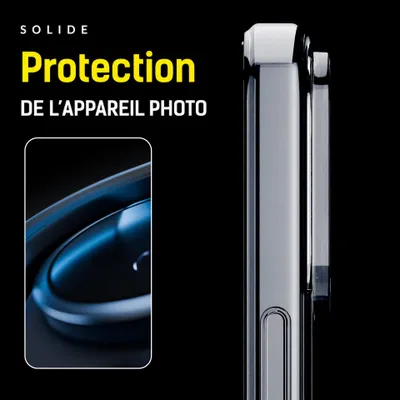 Image de H Hardy Coque pour iPhone 17, Protection MagSafe anti-rayures, Noire
