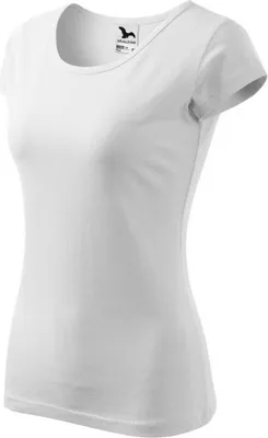 Immagine prodotto di T-shirt donna Malfini PURE 122 bianco