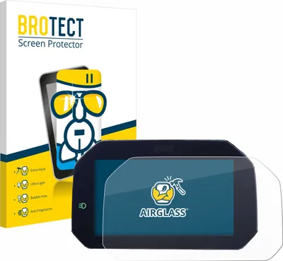 Produktbild von BROTECT Schutzglas für BMW F 900 XR 2019 Connectivity TFT 6.5" Schutzfolie Panzer Folie Glas Display Schutz klar