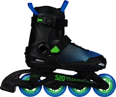Produktbild von FIREFLY Ju.-Inline-Skate ILS 520 B BLACK/BLUE/GREEN LIM 29