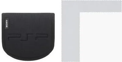 Produktbild von PSP - Tasche für Zubehör black + Reinigungstuch