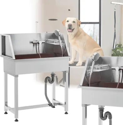 Obrázek produktu pro Veterinární vana pro mytí psů zvířat groomerská pro koupání