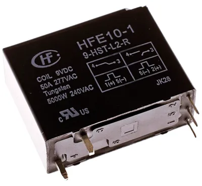 Produktbild von Hongfa Power Relais HFE10-1 9-HST-L2-R 9VDC 50A #702029
