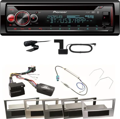 Produktbild von Pioneer DEH-S720DAB Bluetooth WAV FLAC Einbauset für Astra H Corsa D Zafira B
