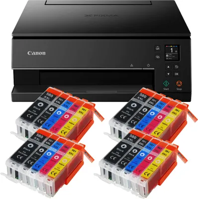 Produktbild von Canon Pixma TS6350a Multifunktionsdrucker mit 20 XXL Patronen