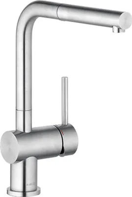 Obrázok produktu pre Kludi L STEEL SP-EH-batéria s výsuvným výtokom, 1 ks.