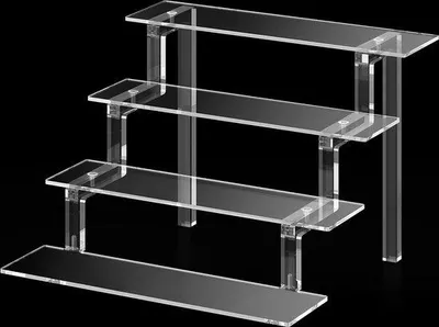 Produktbild von Famanu Acryl Displayständer 4 Ebenen - Transparent