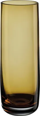 Produktbild von ASA Selection ajana Vase / Windlicht amber, Blumenvase, Dekovase, Glas, Gelb, H 22 cm, 88013009