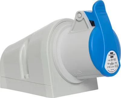 Obrázok produktu pre Nástenná zásuvka Brennenstuhl CEE, 3-pólová, IP44, 230 V/16 A