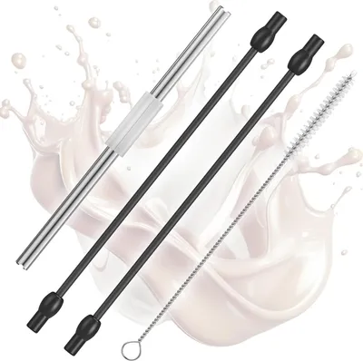 Produktbild von Milchschlauch fš¹r Siemens EQ6 plus s700,- Ersatzschl?uche Kompatibel mit Siemens Kaffeevollautomat EQ6 series 300/500/700 und (2er Set Upgrade-Version)